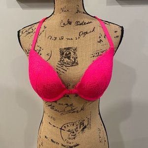 [Xhilaration] Pink Racerback Lace Bra